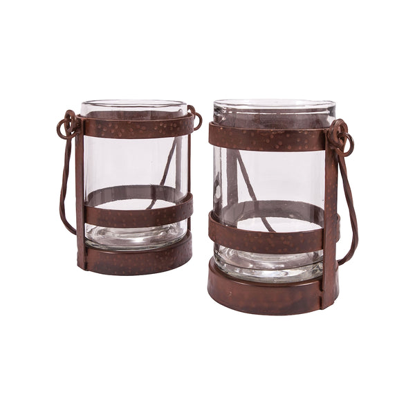 Tuscon Set of 2 Small Luminarias