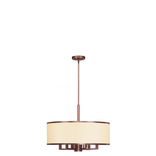 Livex Lighting Park Ridge 7 Light Vintage Bronze Chandelier