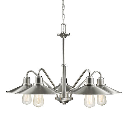 Z-Lite Casa 5 Light Chandelier 613-5-BN