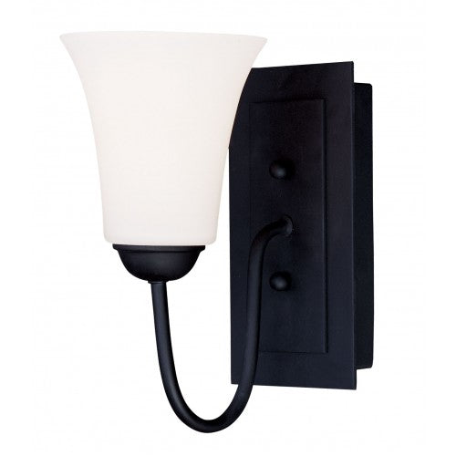 Livex Lighting Ridgedale 1 Light Black Wall Sconce