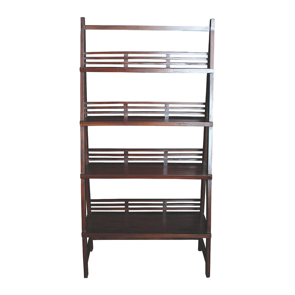 Solano Shelves In Mahogany Stain Finish