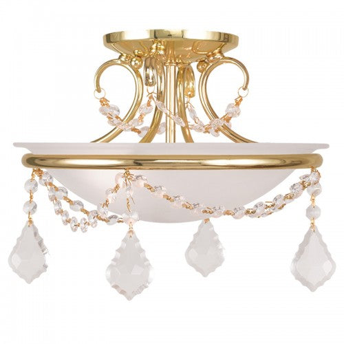 Livex Lighting Chesterfield/Pennington Ceiling Mount 6523-02