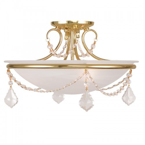 Livex Lighting Chesterfield/Pennington Ceiling Mount 6524-02