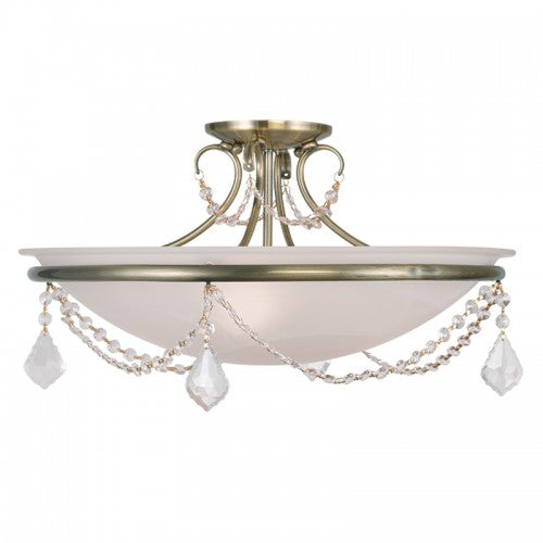 Livex Lighting Chesterfield/Pennington Ceiling Mount 6525-01