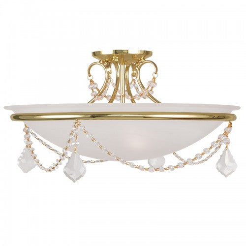 Livex Lighting Chesterfield/Pennington Ceiling Mount 6525-02