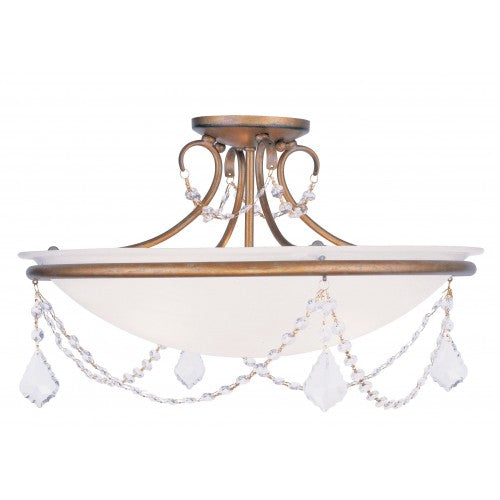 Livex Lighting Chesterfield/Pennington Ceiling Mount 6525-48