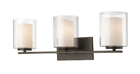 Z-Lite Willow 3 Light Vanity Light 426-3V-OB