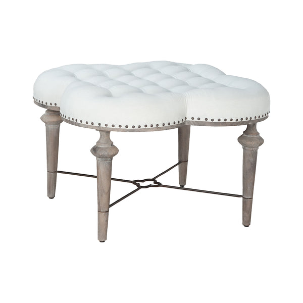 Upholstered Clove Ottoman