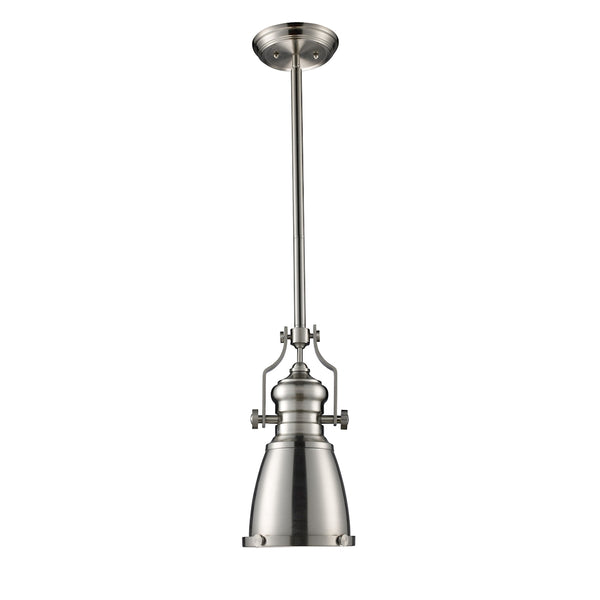 Chadwick 1 Light Pendant In Satin Nickel