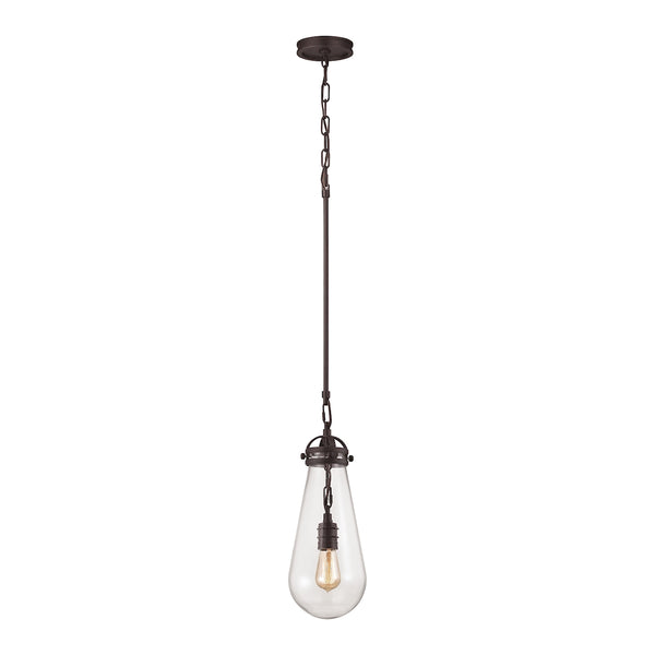 Gramercy 1 Light Pendant In Oil Rubbed Bronze