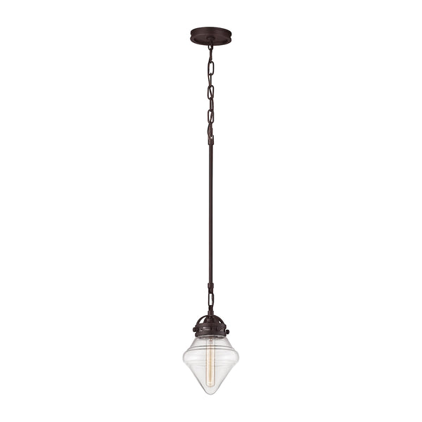 Gramercy 1 Light Pendant In Oil Rubbed Bronze