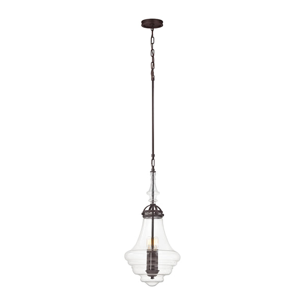 Gramercy 1 Light Pendant In Oil Rubbed Bronze