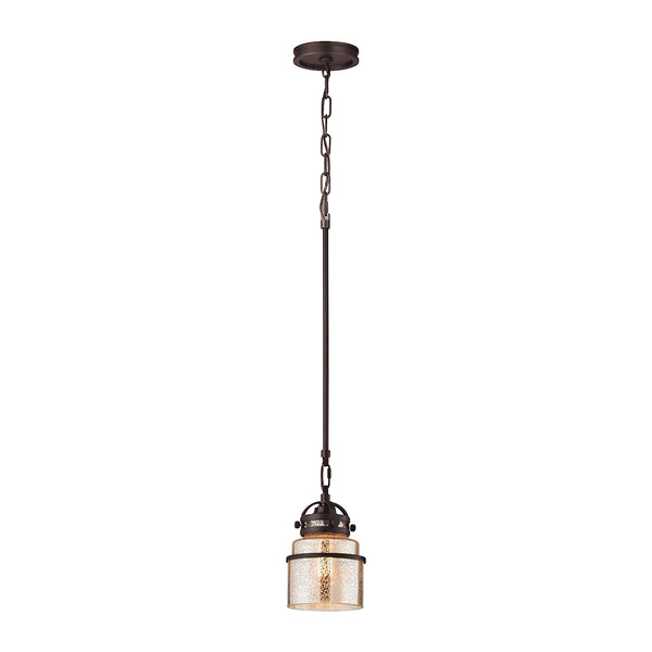Gramercy 1 Light Pendant In Oil Rubbed Bronze