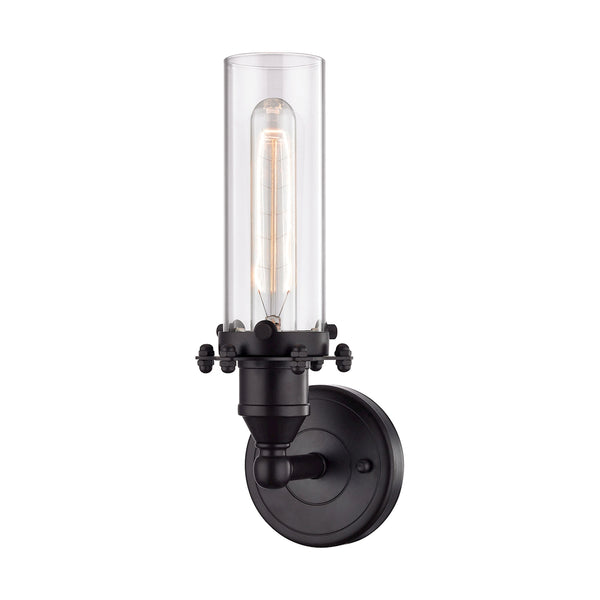 Fulton 1 Light Wall Sconce In Oil Rubbed Bronze