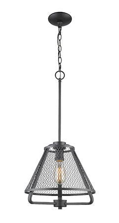 Z-Lite Iuka 1 Light Pendant 451-12BRZ
