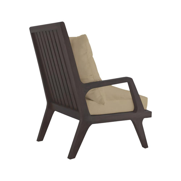 Teak Patio Lounge Chair In Euro Teak Oil