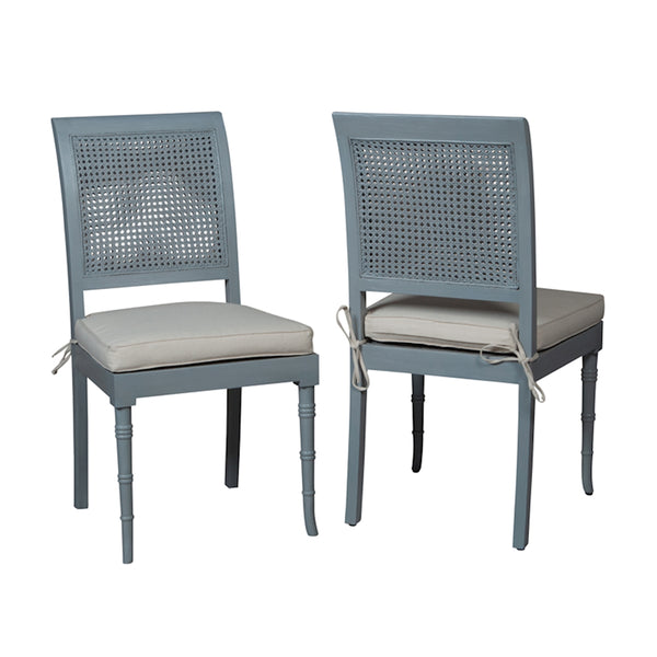 Savona Side Chairs In Manor Slate