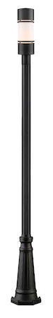 Z-Lite Luminata Outdoor LED Post Light 560PHB-519P-BK-LED