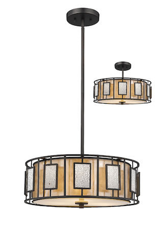 Z-Lite Lankin 3 Light Pendant Z18-54P-C
