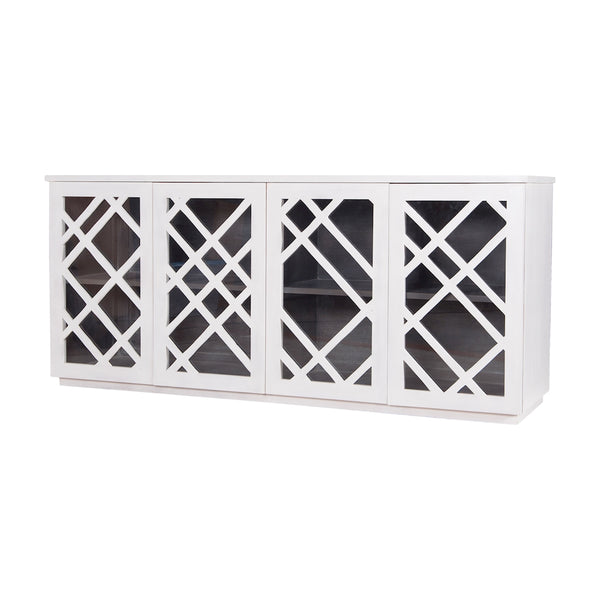 Plaid Credenza