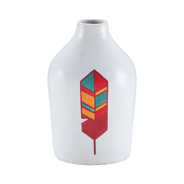 Little Bear Hand Painted Vase