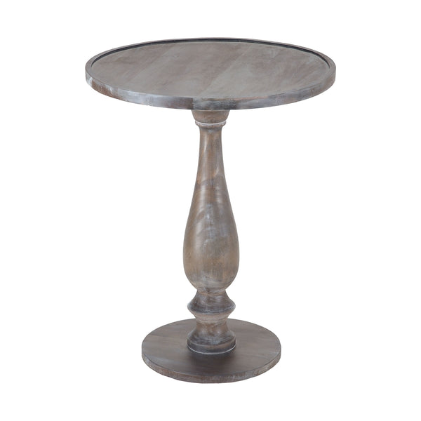 Hamptons Side Table In Waterfront Grey Stain With White Wash