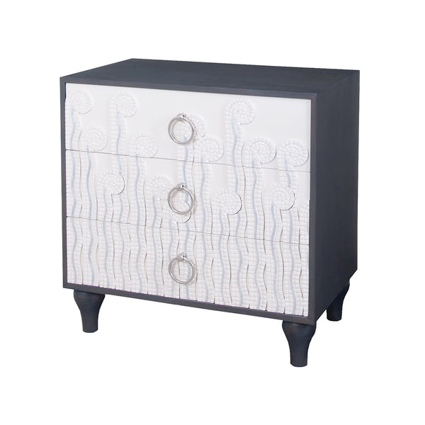 Deco Fern 3 Drawer Chest