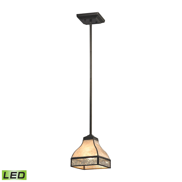 Santa Fe 1 Light LED Pendant In Tiffany Bronze