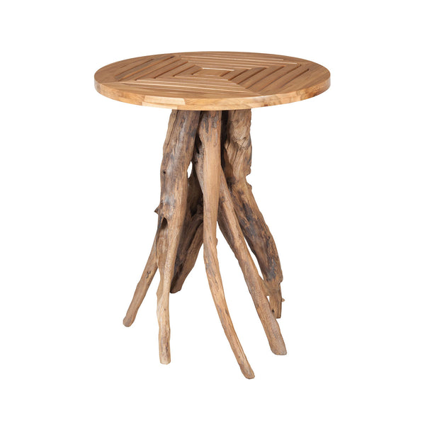 Teak Root Patio Table In Euro Teak Oil