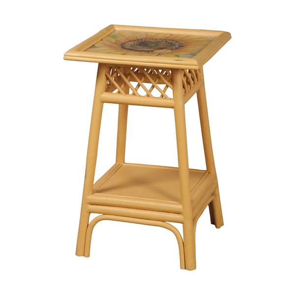 Rattan Accent Table