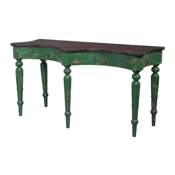 European Farmhouse Camelback Desk