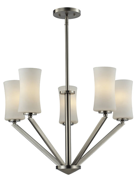 Z-Lite Elite 5 Light Chandelier 609-5-BN