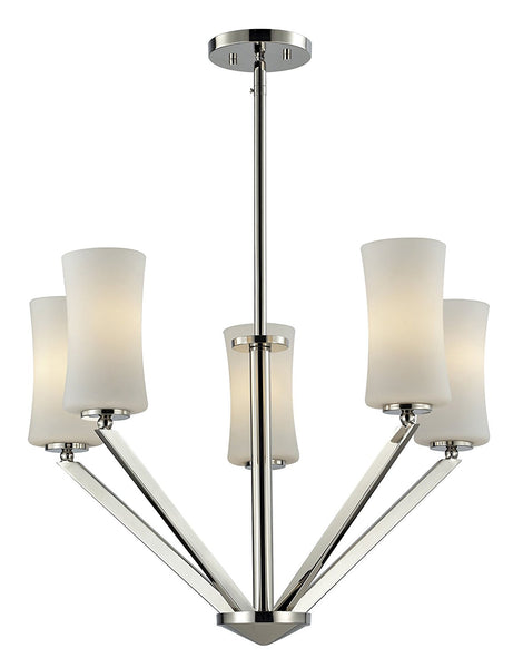 Z-Lite Elite 5 Light Chandelier 608-5-CH