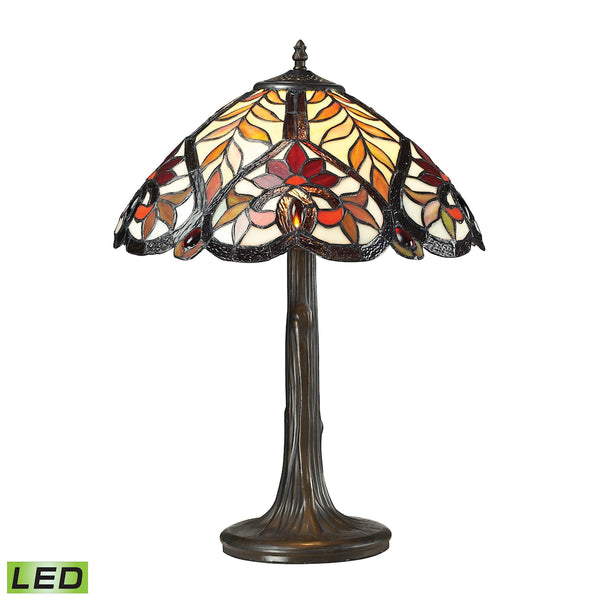 Brimford 1 Light LED Table Lamp In Dark Bronze