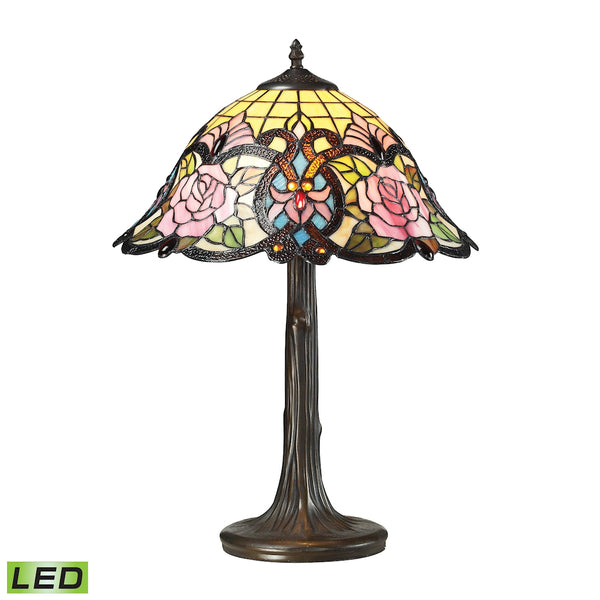 Rosedale 1 Light LED Table Lamp In Dark Bronze