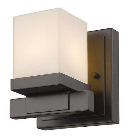 Z-Lite Cadiz 1 Light Wall Sconce 1913-1S-BRZ-LED