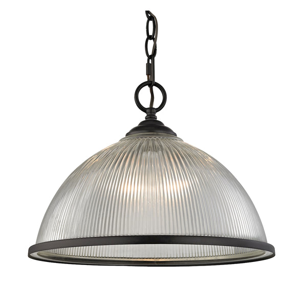 Liberty Park 1 Light Pendant In Oil Rubbed Bronze