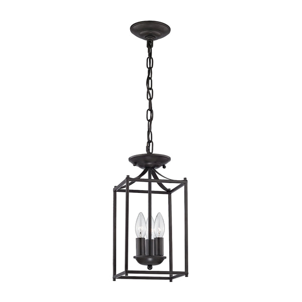 Foyer 3 Light Pendant In Oil Rubbed Bronze