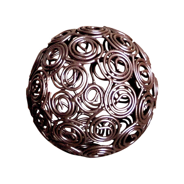 Prairie Curls Deco 4-Inch Sphere