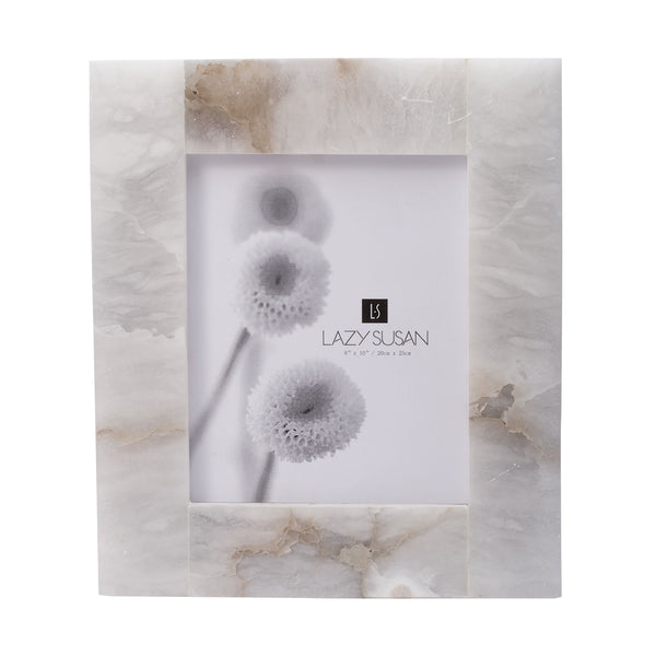 Solid Slab Alabaster 8x10 Hanging Frame