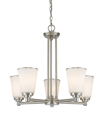 Z-Lite Jarra 5 Light Chandelier 432-5BN