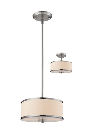 Z-Lite Cameo 2 Light Convertible Pendant 183-12