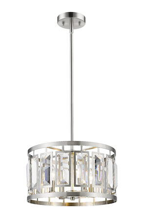 Z-Lite Mersesse 4 Light Pendant 6007-15BN