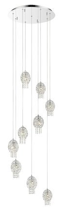 Z-Lite Nabul 9 Light Pendant 889CH-9