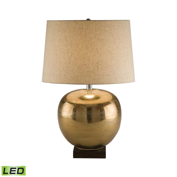 Brass Ball LED Table Lamp