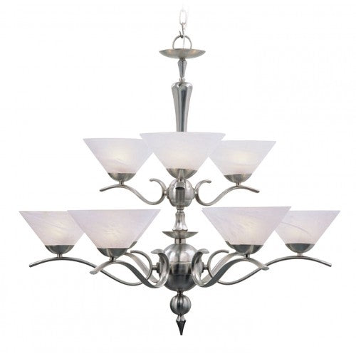 Livex Lighting Nouveau Dinette Chandelier 8009-91