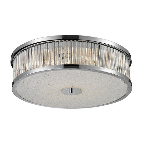 Amersham 4 Light Flush Mount In Chrome