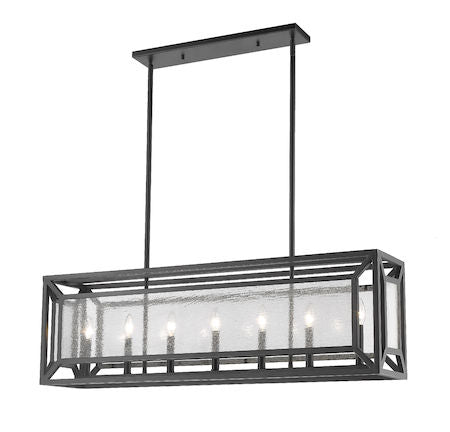 Z-Lite Braum 7 Light Pendant 6005-42BRZ