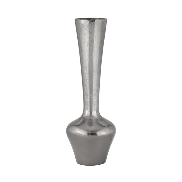 Long Neck Aluminum Vase - Small