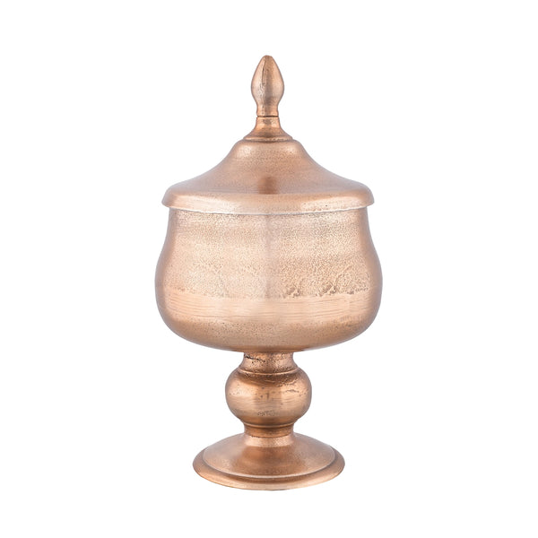 Jakarta 14-Inch Urn In Copper